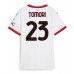 AC Milan Fikayo Tomori #23 Borte Drakt Dame 2024-25 Kortermet